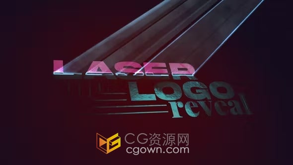 PR模板-3D光束激光标志扫射旋转扫描芯片雕刻技术企业LOGO
