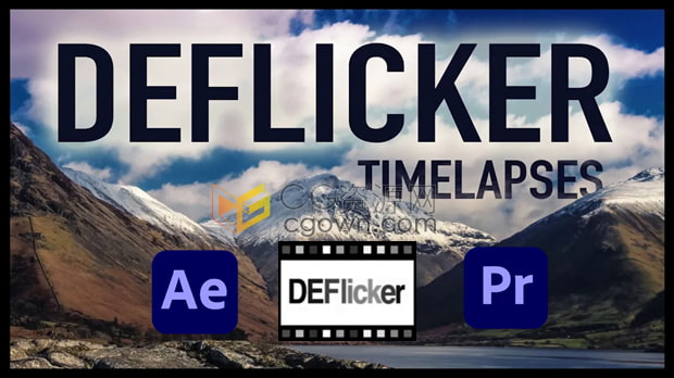 AE/PR插件DEFlicker 2.3.2视频去闪烁工具