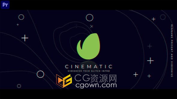4K超高清技术故障标志PR模板工程文件免费下载