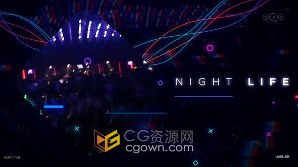 Dance Club Promo俱乐部音乐会舞蹈表演比赛宣传介绍视频-AE与PR模板