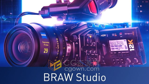 BRAW Studio 3.3.8插件PR/AE软件导入Blackmagic RAW视频文件