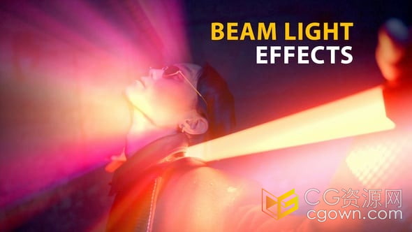 144个光束发光效果叠加元素免费下载PR模板