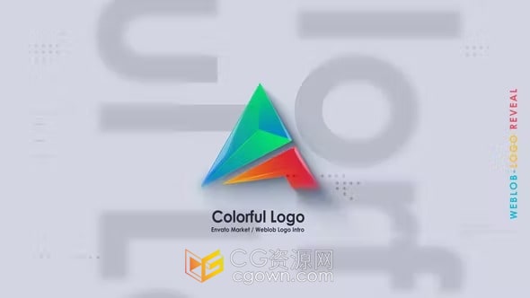 Logo Reveal PR模板公司标志视频片头