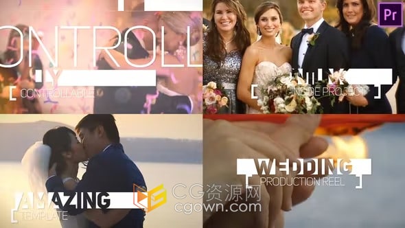 PR模板-婚礼短片制作媒体活动宣传视频演示