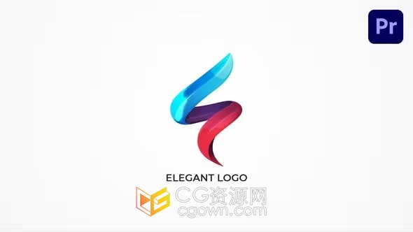 3组明亮现在公司LOGO动画视频效果-PR模板