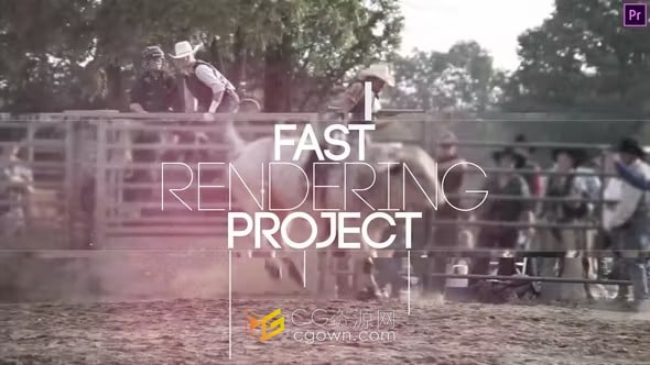 环游世界制作媒体幻灯片介绍视频动画-PR模板下载