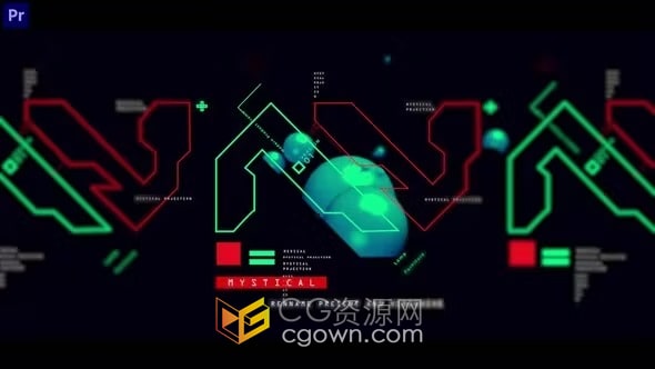 Techonogic Opener	人工智能大数据高科技介绍视频-PR模板