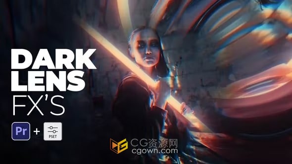 PR模板-19种炫晕幻觉蠕变镜头制作幻境恐怖变形效果