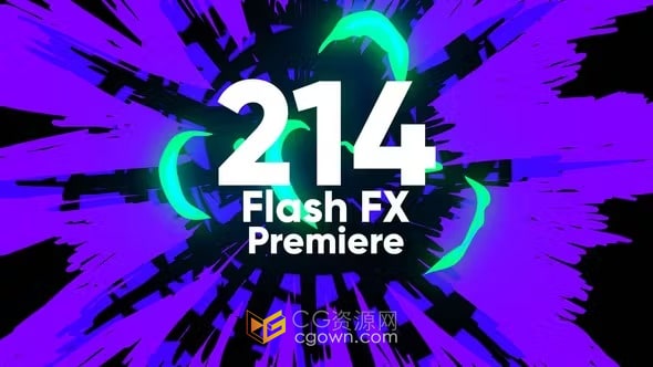 PR模板-214种卡通手绘涂鸦火焰特效元素 Flash Fx