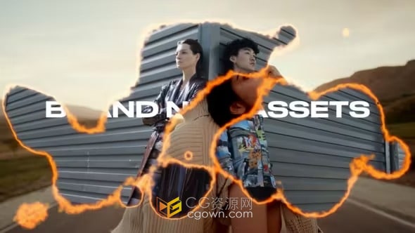 10个带有燃烧余烬效果的过渡-PR转场模板