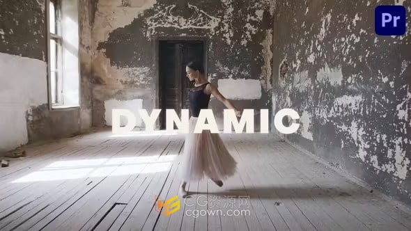 时尚动感开场视频片头Premiere模板Dynamic Promo
