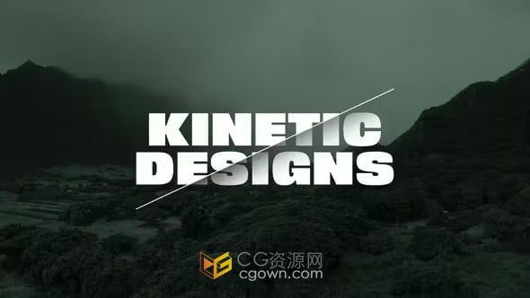 10个大文字动画4K运动文本标题-PR模板