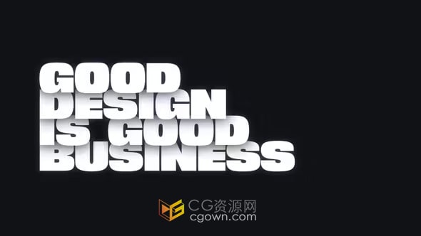 PR模板-10组动态标题动画粗体排版创意文字效果