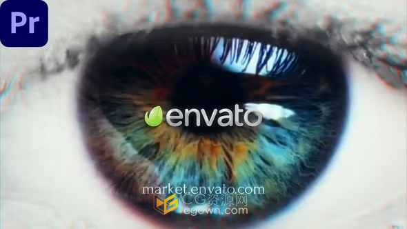 PR模板下载干净时尚眼睛标志Eye Logo