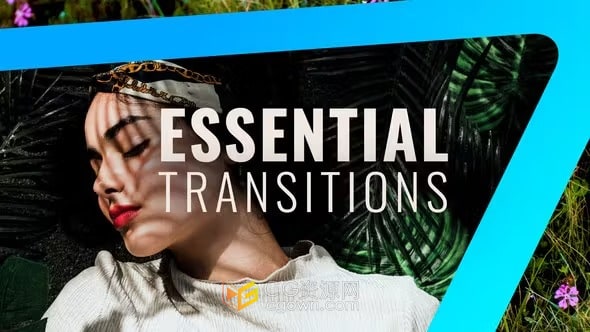 4种不同风格的28种高质量 Essential 过渡-PR转场模板