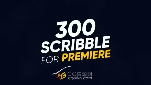 300+卡通涂鸦flash fx手绘形状素描元素