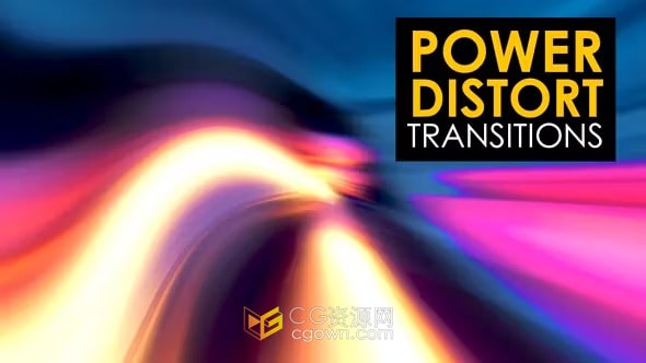 PR模板-10种失真扭曲像差效果转场