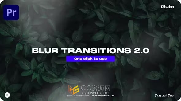 PR模板-模糊过渡Blur Transitions 2.0