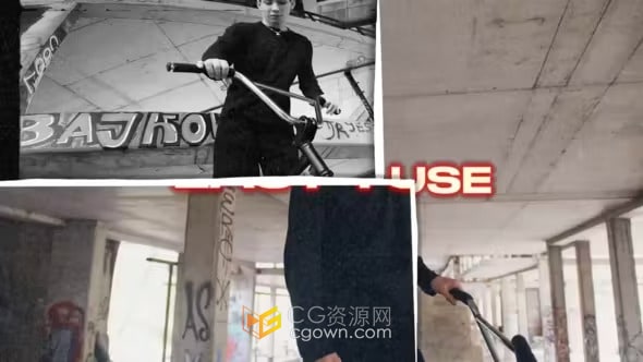 PR转场模板-10个纸质纸张分割撕裂过渡效果