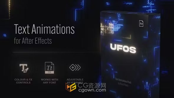 32个文本动画预设免费下载-AE与PR模板