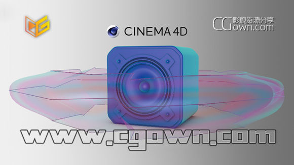 Cinema 4D – 3D Sound音效功能的基础知识学习教程