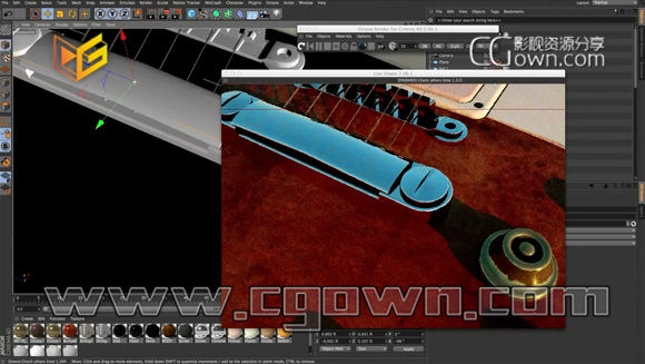 c4d教程 概述Octane Render辛烷值渲染 结合案例例子讲解