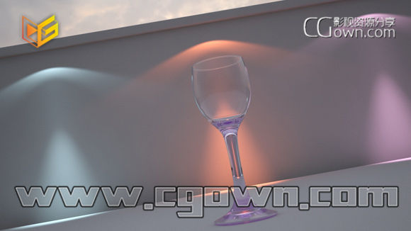 Cinema 4D教程 使用VRAYforC4D中IES灯光逼真的光分布