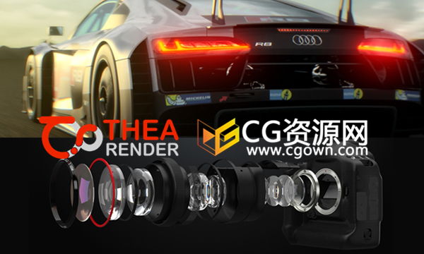 Thea Render for Cinema 4D v1.5.07.271 C4D插件GPU物理实时渲染器