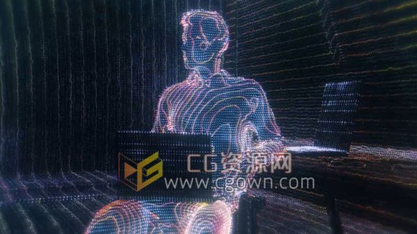 C4D学习教程 三维扫描HUD全息投影使用Sketch+Toon Cinema4D教程