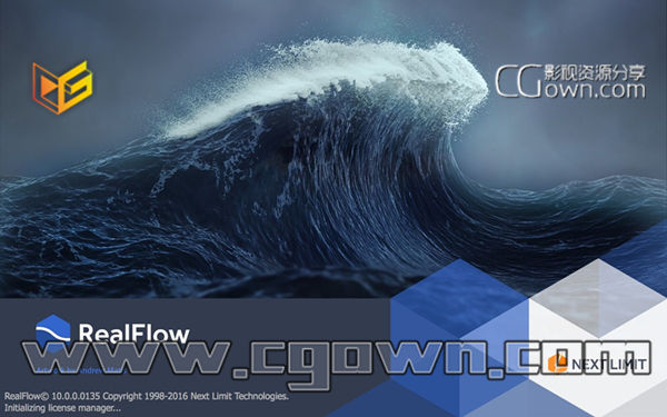 Realflow10接口插件兼容Win与MAC支持C4D/MAX/Maya/Houdini/Softimage