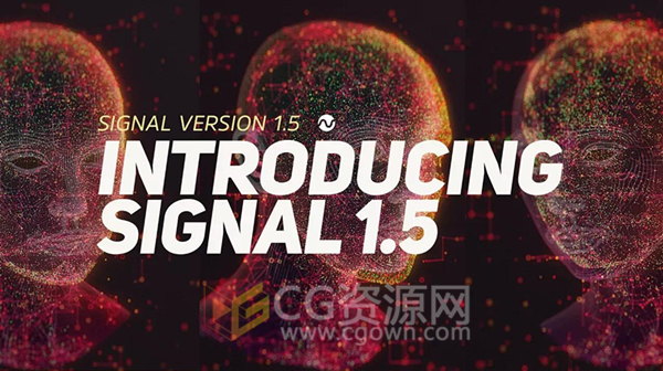 学习 Signal 1.5 C4D插件功能制作循环动画如VJ背景视频