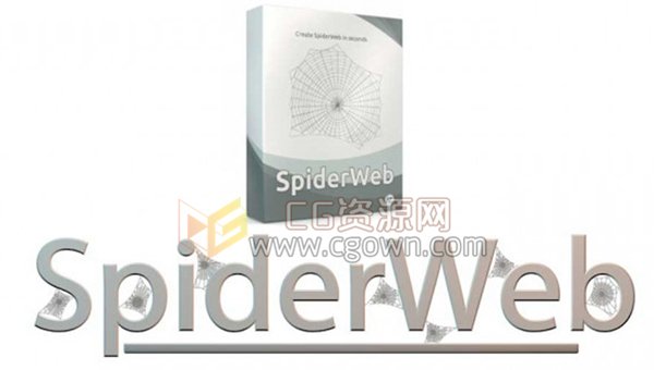 C4D制作蜘蛛网插件 SpiderWeb 1.2 支持Cinema 4D R15-R19 Win/Mac