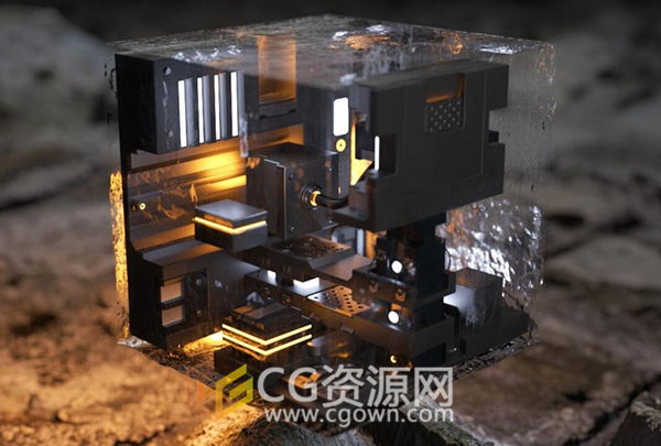 C4D MeshBoolean v1.5 多边形建模布尔插件 Cinema 4D R19