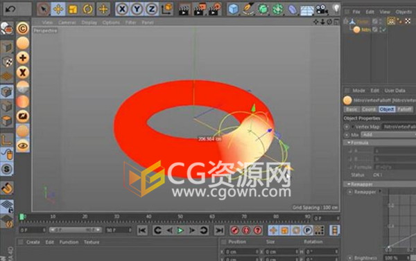 Nitro4D NitroVertex v1.1 C4D插件顶点映射支持Cinema 4D R19 Win/Mac