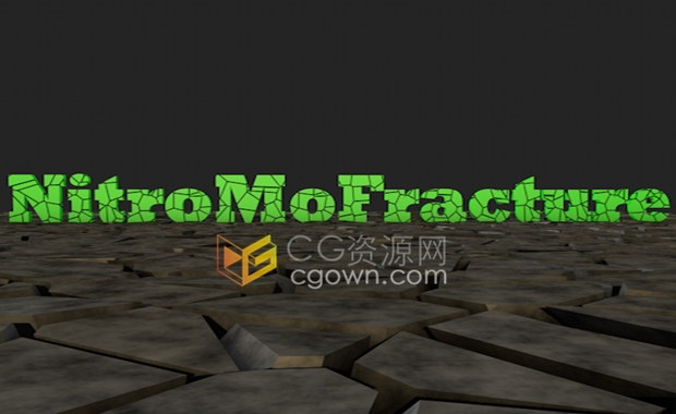 C4D插件-Nitro4D NitroMoFracture v1.06强大爆炸破碎工具插件