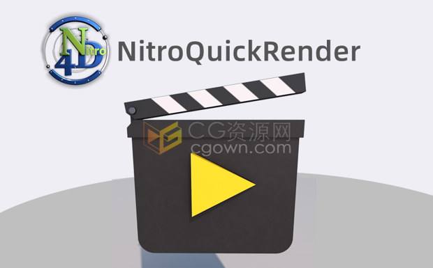C4D插件-Nitro4D NitroQuickRender v1.02可视化快速渲染预览插件