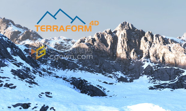 C4D插件-Terraform4D v1.1.0 Cinema 4D软件地形生成器