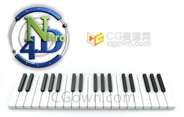 Nitro4D AniMidi v1.1 C4D插件音乐节奏BPM节拍动画工具