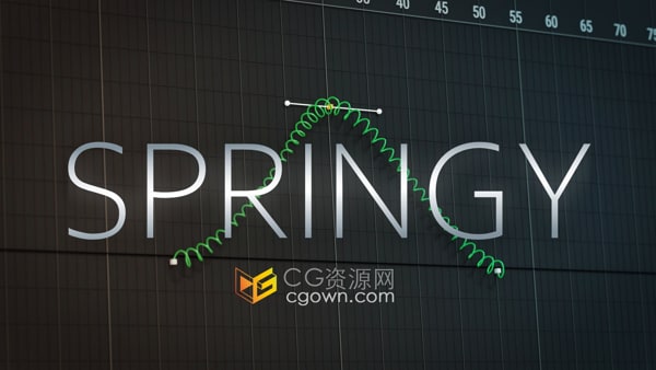 Orestiskon Spring C4D插件有弹性动画制作