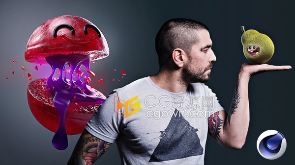 使用ZBrush和C4D创建3D角色学习建模视频教程