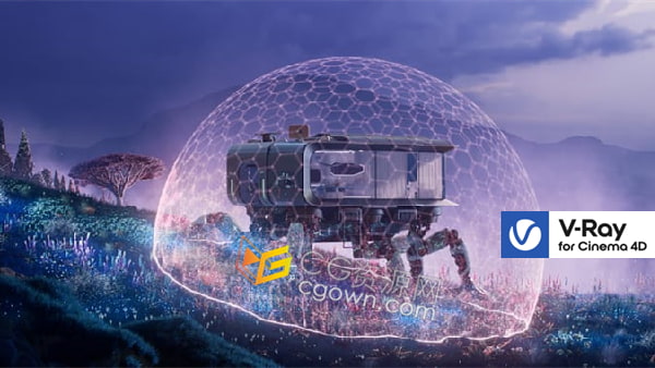 Vray渲染器C4D插件V-Ray 6.20.05支持Cinema 4D R21~2025版