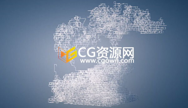 Houdini视频教程 制作3D空间填充曲线图形元素图案动画效果 免费下载
