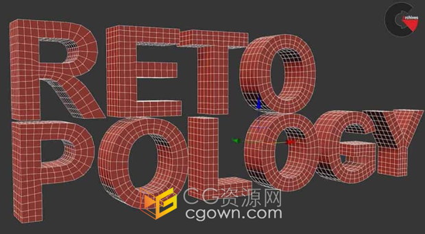 Retopology Tools v1.1.0支持3DS MAX 2022重新拓扑工具