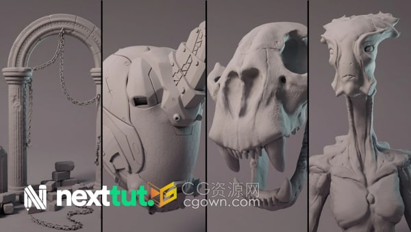 Zbrush 2022全面学习完整指南课程视频教程下载