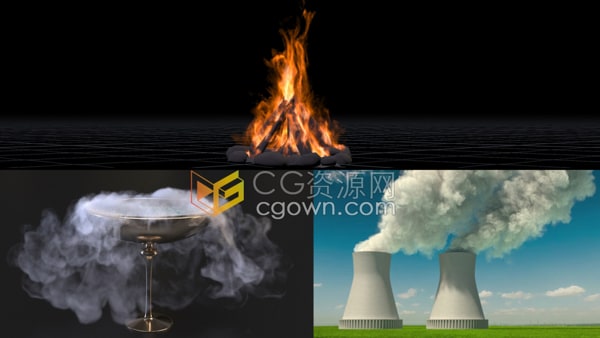 Houdini模拟烟雾和火焰特效制作学习Pyro FX视频教程