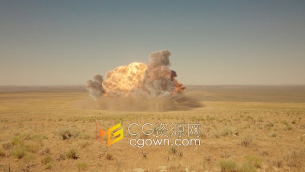 Houdini制作爆炸特效烟雾火焰效果Pyro FX视频教程V2