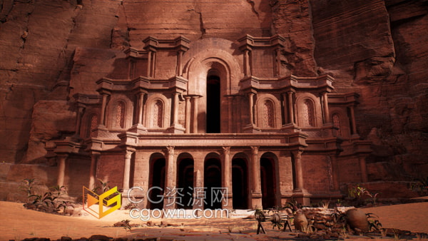 虚幻引擎UE4视频教程三维电影游戏场景生产环境设计教学