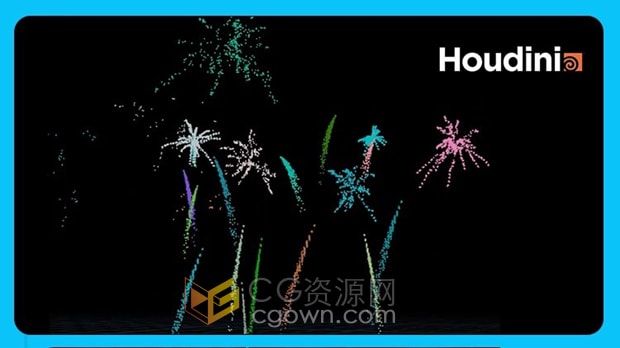 Houdini粒子系统入门全解基础视频教程