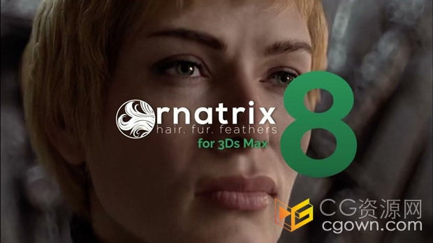 毛发羽毛插件Ephere Ornatrix 8.1.4.34639支持3ds Max 2020~2025版本