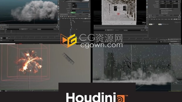 学习Houdini制作视频特效动画教程下载Effects Workshop